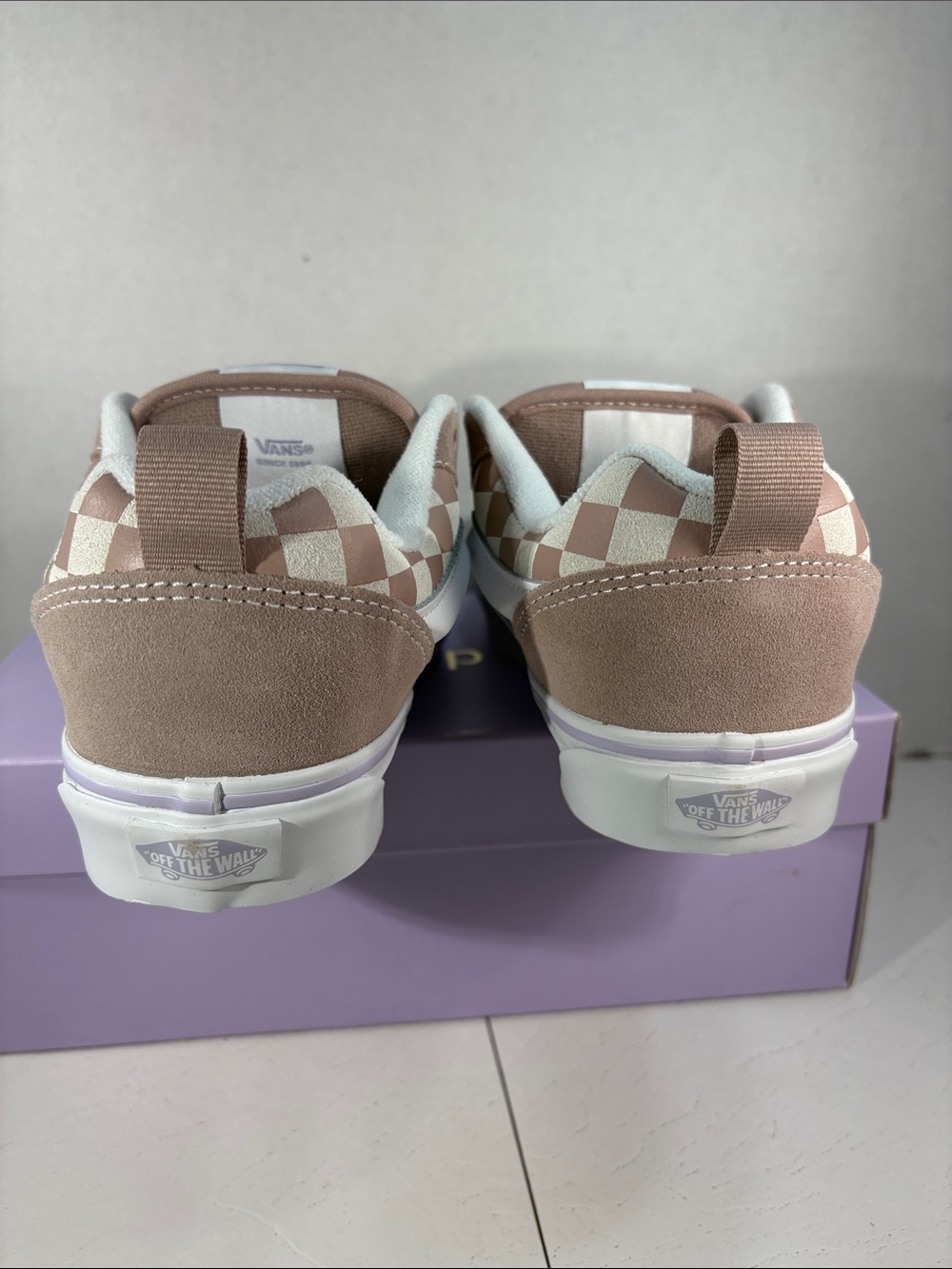 NWT Vans Knu Skool Checkerboard Skate Shoes Women’s 7.5 - Picture 5 of 10